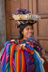  Street seller, Antigua Guatemala
